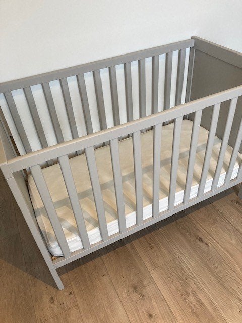 babybed, kinderbed, Zo goed als nieuw, Minder dan 140 cm, Minder dan 70 cm, Ophalen