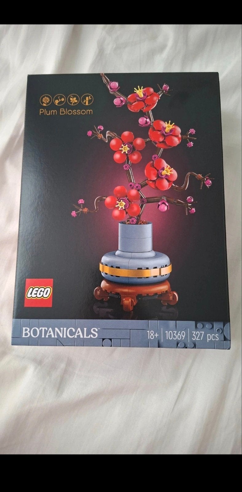 Legoset Plum Blossom, Ophalen of Verzenden, Minder dan 500 stukjes, Nieuw, Legpuzzel