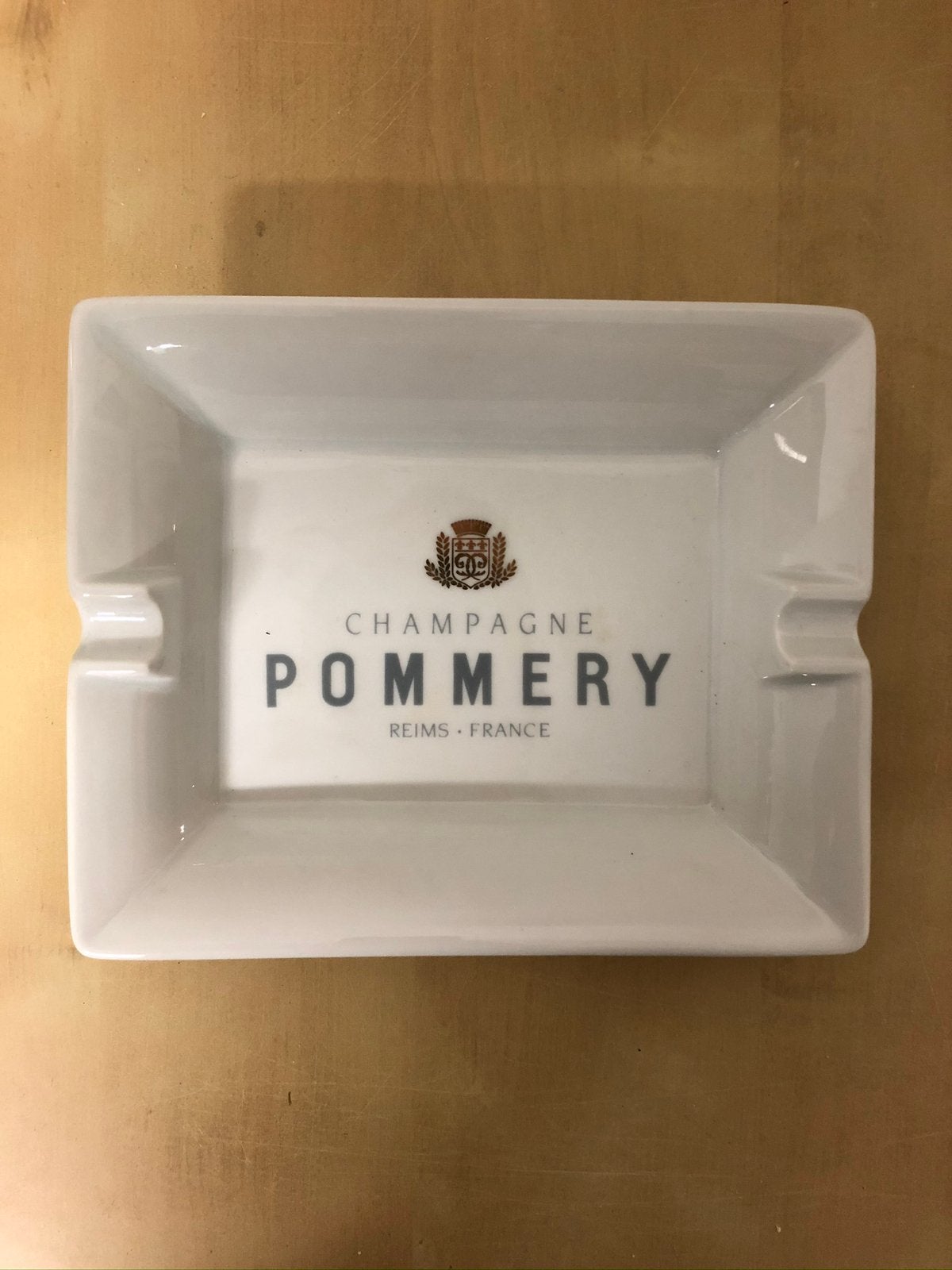 Asbak Champagne Pommery, Collections, Marques & Objets publicitaires, Enlèvement ou Envoi, Comme neuf, Ustensile