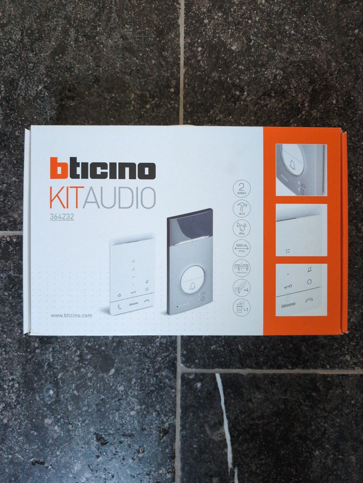 BTICINO KIT AUDIO deurbel, Huis en Inrichting, Ophalen of Verzenden, Nieuw, Bedraad