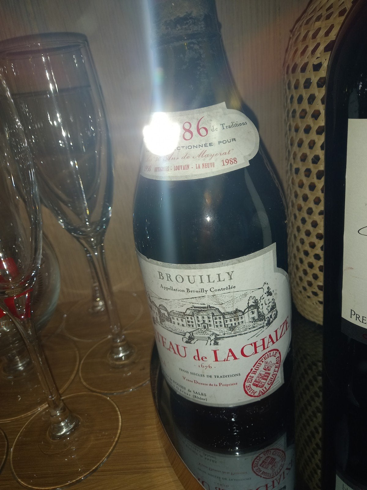 brouilly 1986, Collections