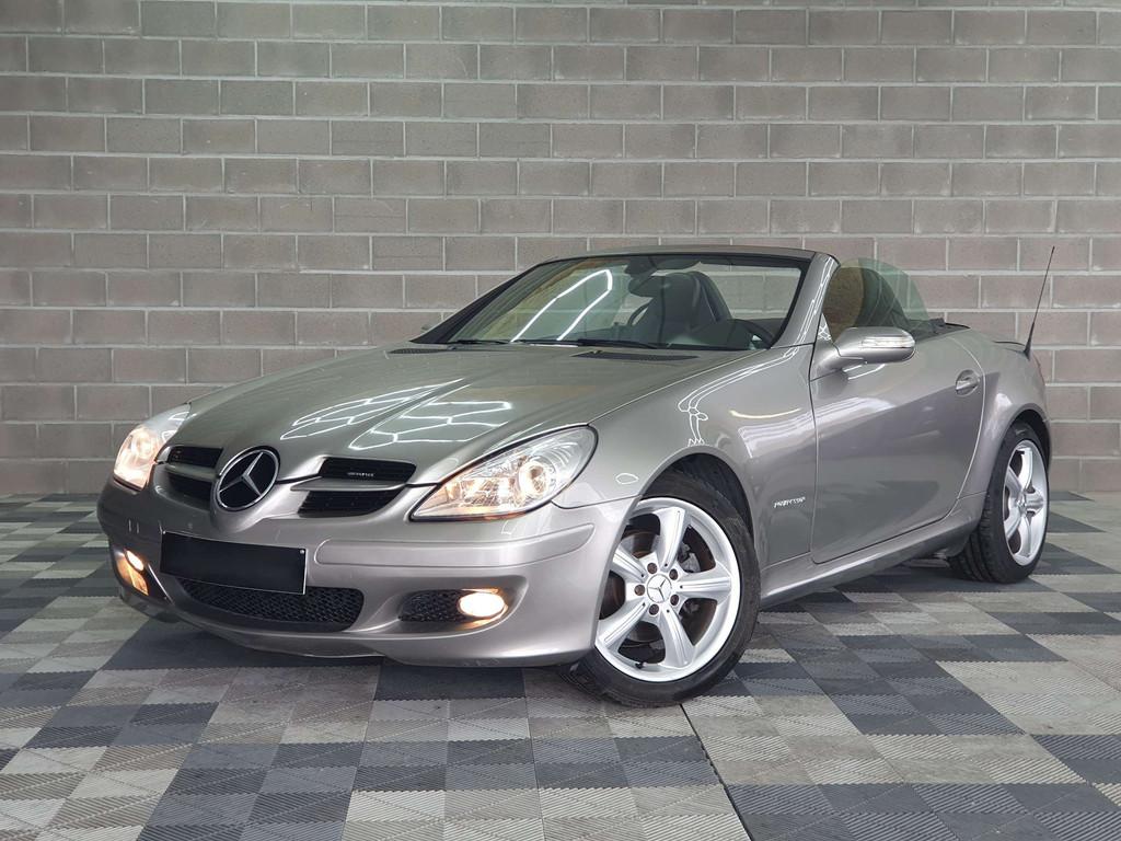 Mercedes-Benz SLK SLK200 1.8 ESSENCE 163CV - CABRIOLET -, Autos, Cuir, Argent ou Gris, Achat, Entreprise