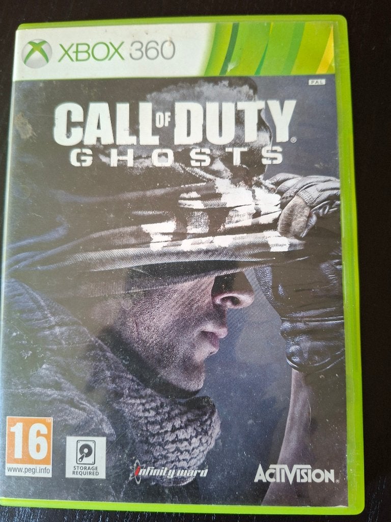 C.O.D.- Ghosts Xbox360 game, Games en Spelcomputers, Games | Xbox 360, Online, Shooter, 2 spelers, Ophalen of Verzenden