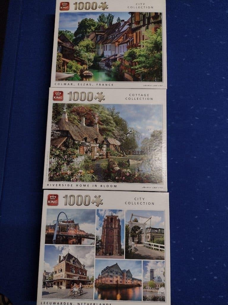 Leuke puzzels, Hobby en Vrije tijd, Denksport en Puzzels, Ophalen, 500 t/m 1500 stukjes, Gebruikt, Legpuzzel