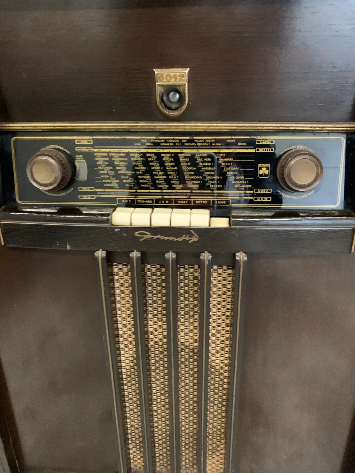 Radiokast 1955-1965, Antiek en Kunst, Ophalen