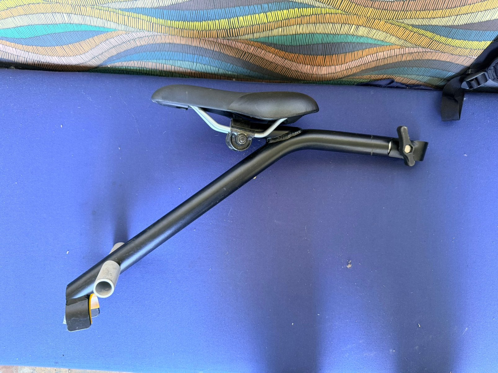 IT Chair / Pere Seat pour Brompton – siège enfant rare, Enlèvement ou Envoi, Comme neuf, Repose-pieds