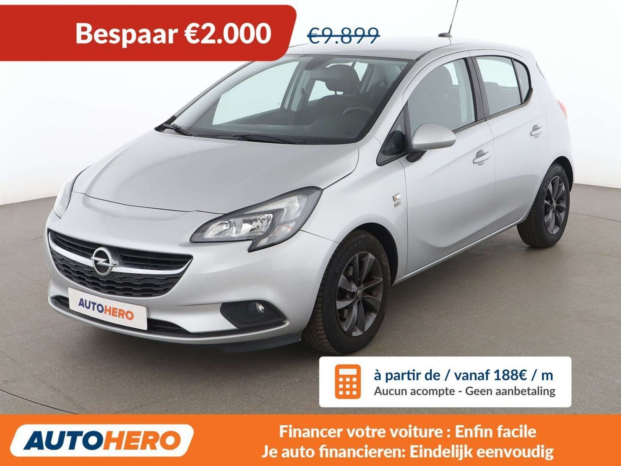 Opel Corsa 1.4 Design 120 ans ecoFlex, Autos, Argent ou Gris, Achat, 90 ch, Euro 6
