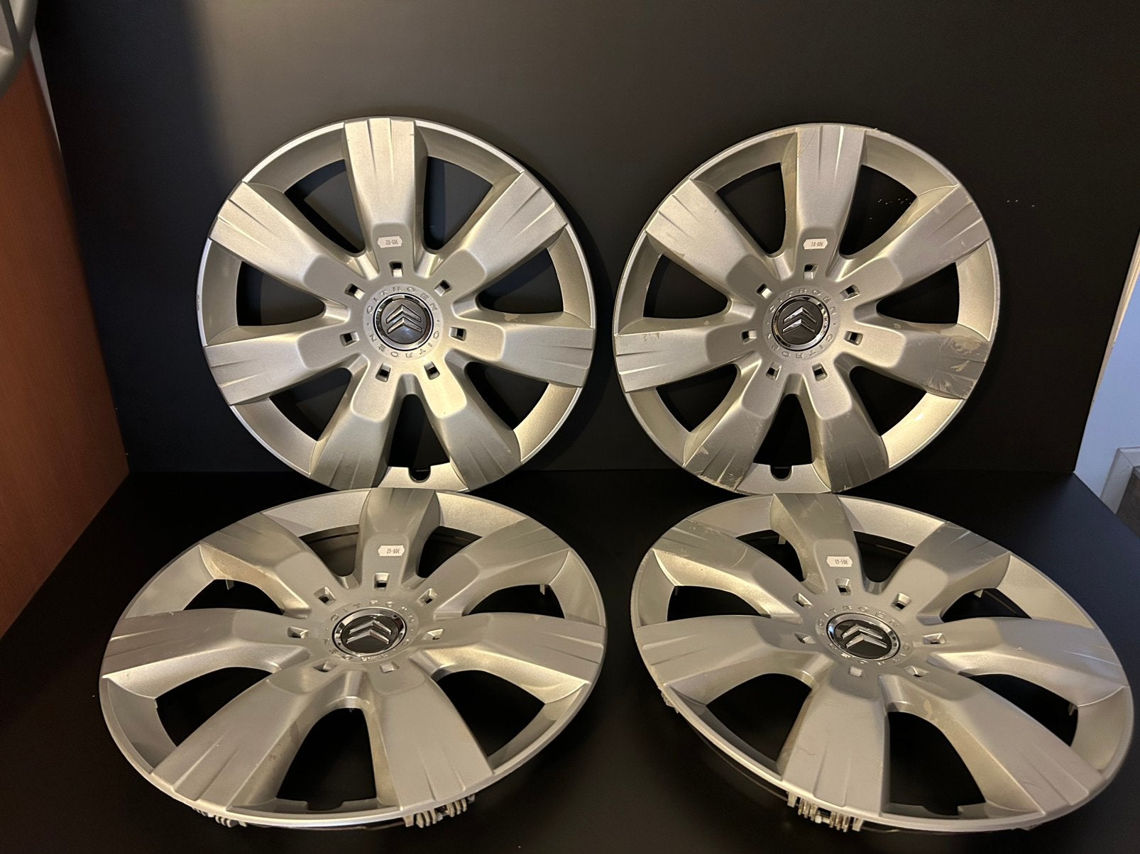 4 enjoliveurs d’origine Citroën berlingo 16", Enlèvement ou Envoi, Utilisé