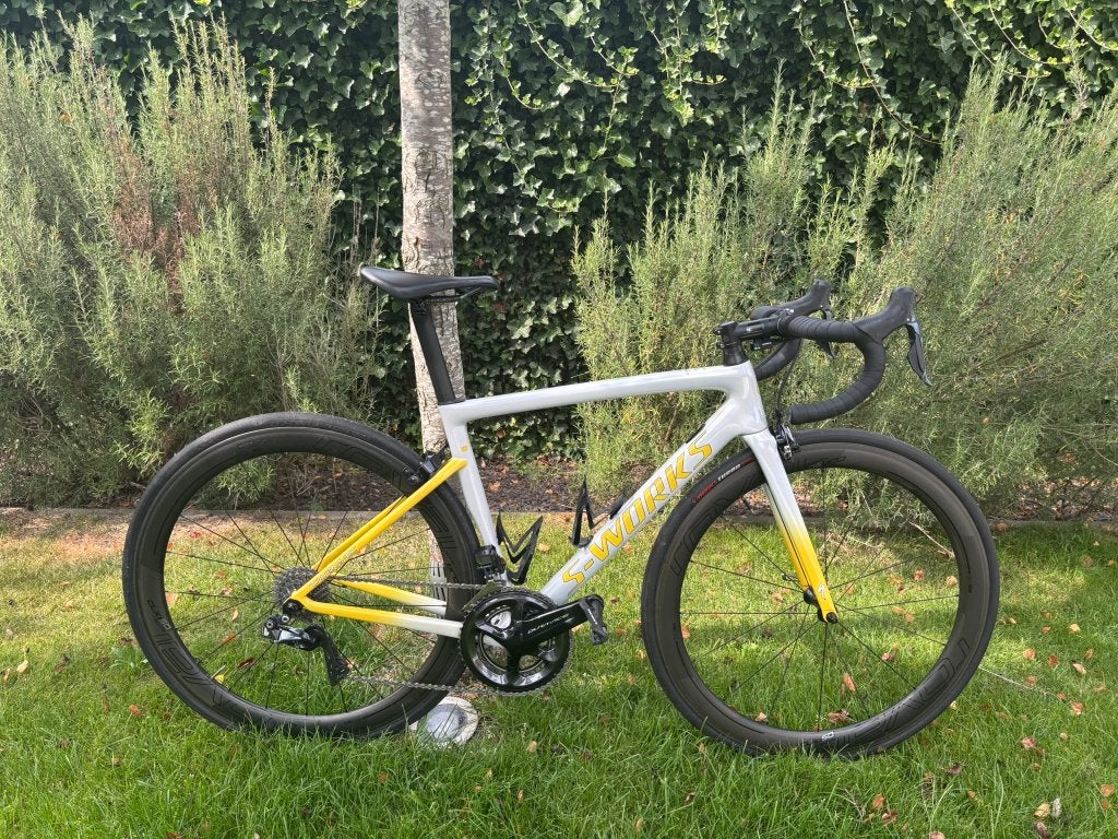s-work tarmac sl6, Fietsen en Brommers, Fietsen | Racefietsen, Ophalen, Gebruikt, Carbon, Velgrem