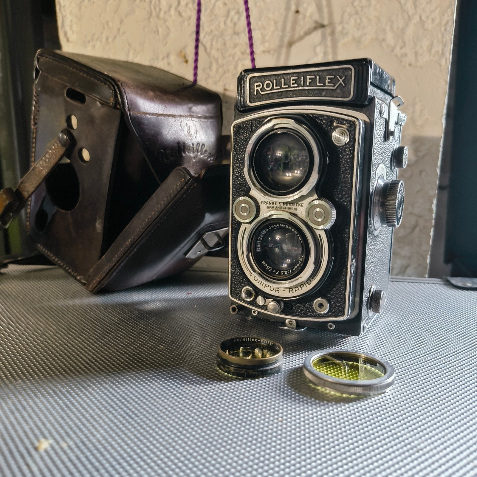 rolleiflex k4b ( automat model 2 ), Audio, Tv en Foto, Ophalen