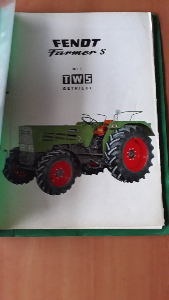 HANDLEIDING TRAKTOR FENDT FARMER S TYPES - DUITSE TAAL, Ophalen of Verzenden, Fendt