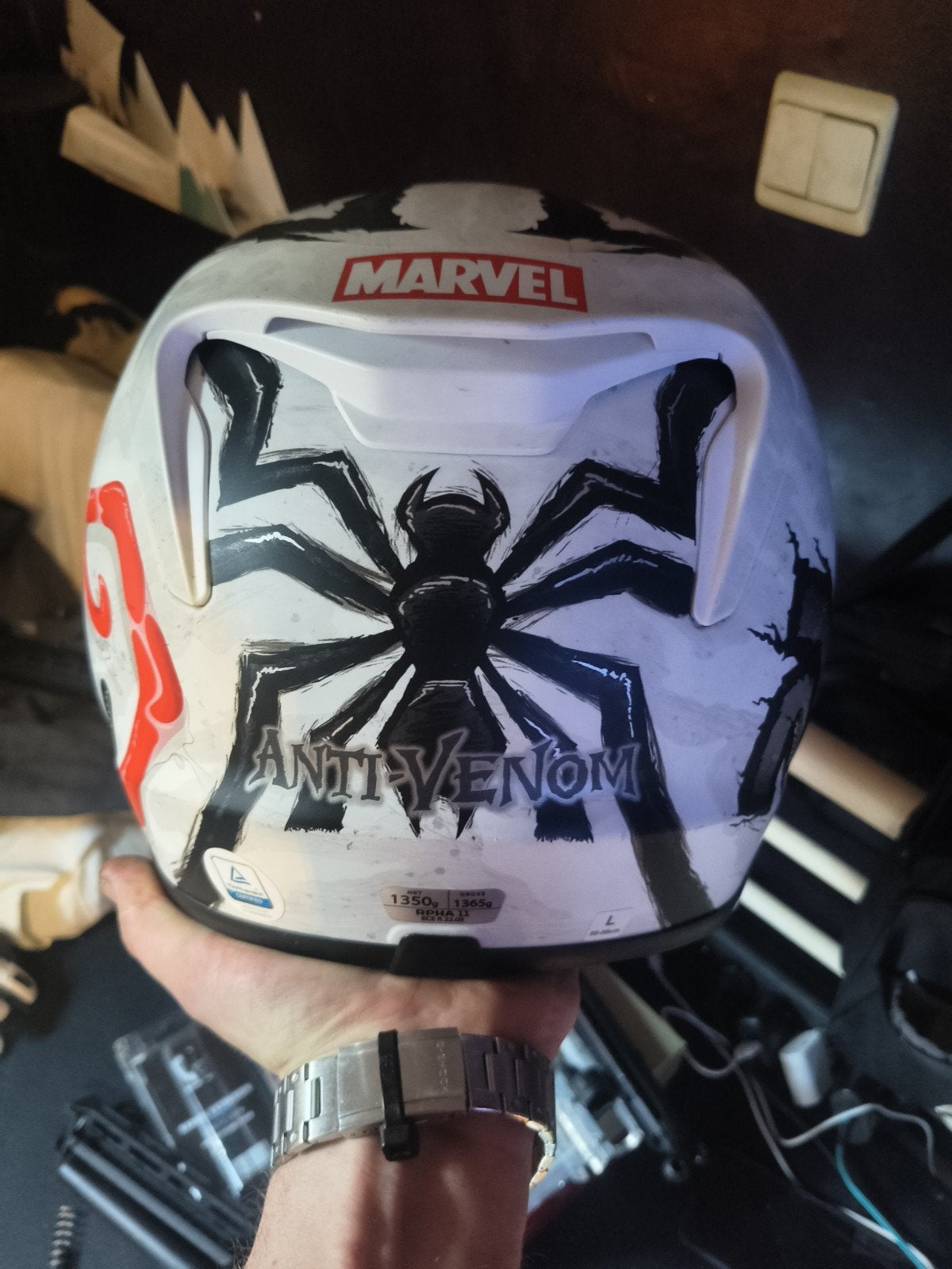 speciale Marvel-editie motorhelm, Ophalen of Verzenden