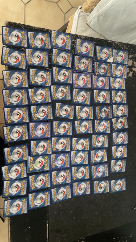 Carte Pokémon lot de 60, Enlèvement, Utilisé, Carte(s) à jouer
