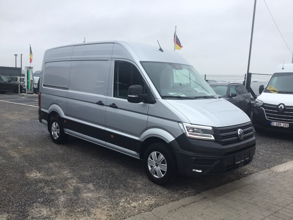 volkswagen crafter l3h3 180pk automaat 2025 full/option, Autos, Argent ou Gris, Euro 6, Entreprise, 3 places
