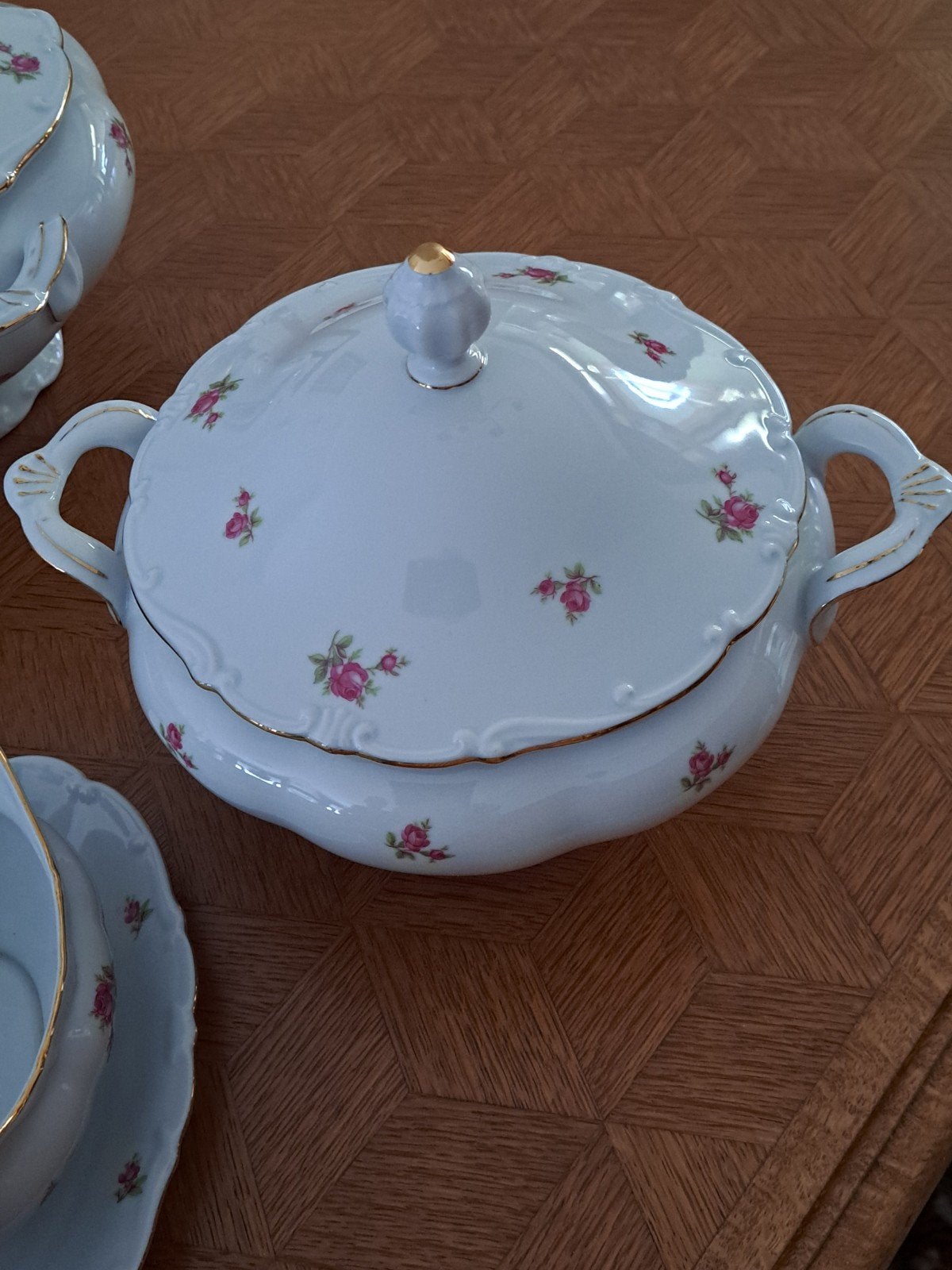 Eetservies Bareuther met bloemenkes, Ophalen