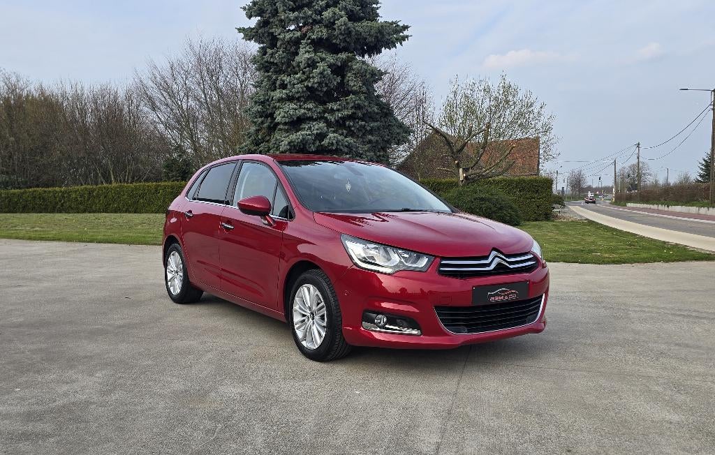 Citroën C4 1.2i Ess. Aut. ** Keyless - LED - Cuir ** GAR 12M, Achat, Euro 6, Entreprise, Garantie prolongée