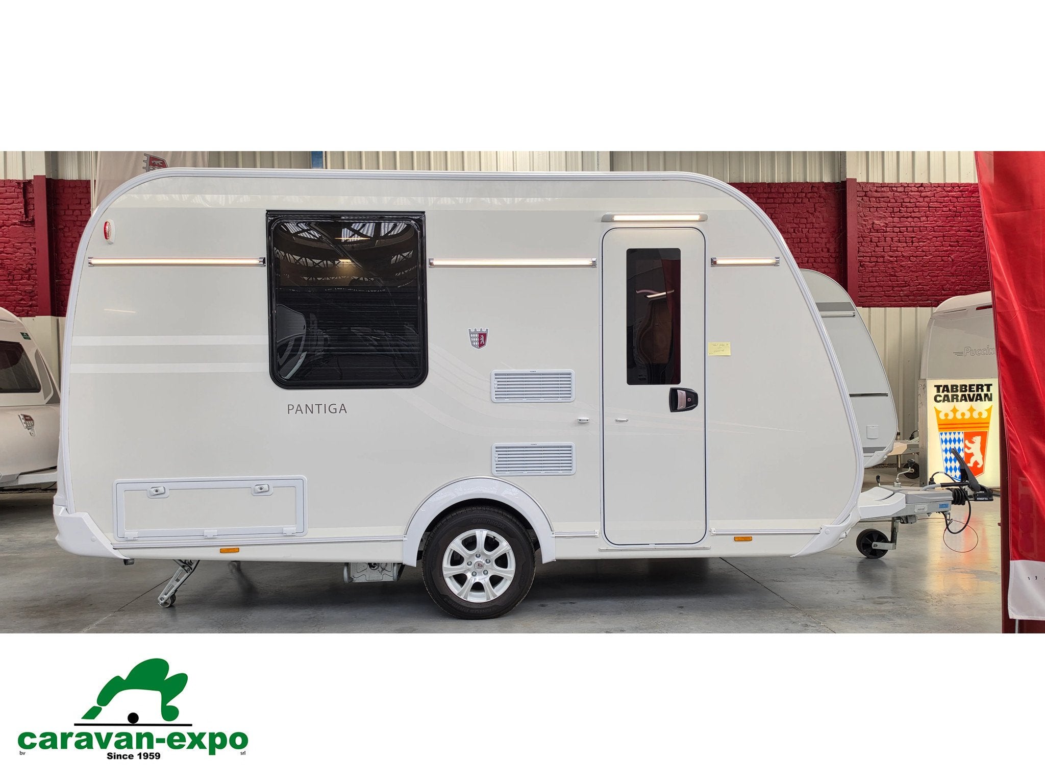 TABBERT PANTIGA 390 WD, Caravans en Kamperen, Tabbert, Tot en met 2, Bedrijf, 4 tot 5 meter