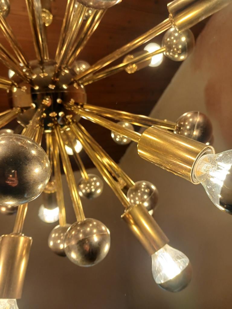 Sputnik XL hanglamp, Gaetano Sciolari, HOLLYWOOD REGENCY, Huis en Inrichting, Ophalen, Gebruikt, 75 cm of meer