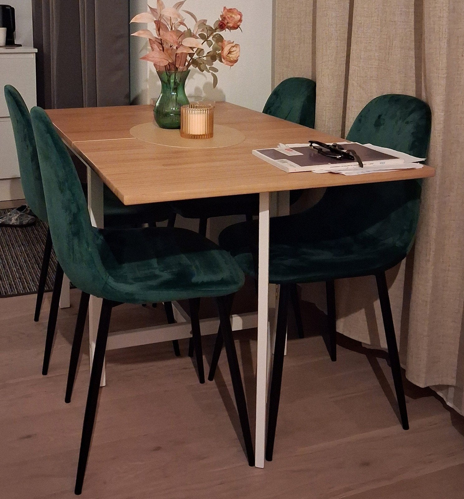 Inklapbare eettafel Ikea, Huis en Inrichting, Ophalen, Zo goed als nieuw