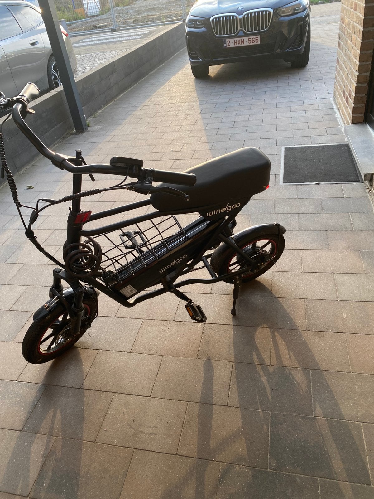 Windgoo F1 elektrishe fiets, Ophalen, Gebruikt