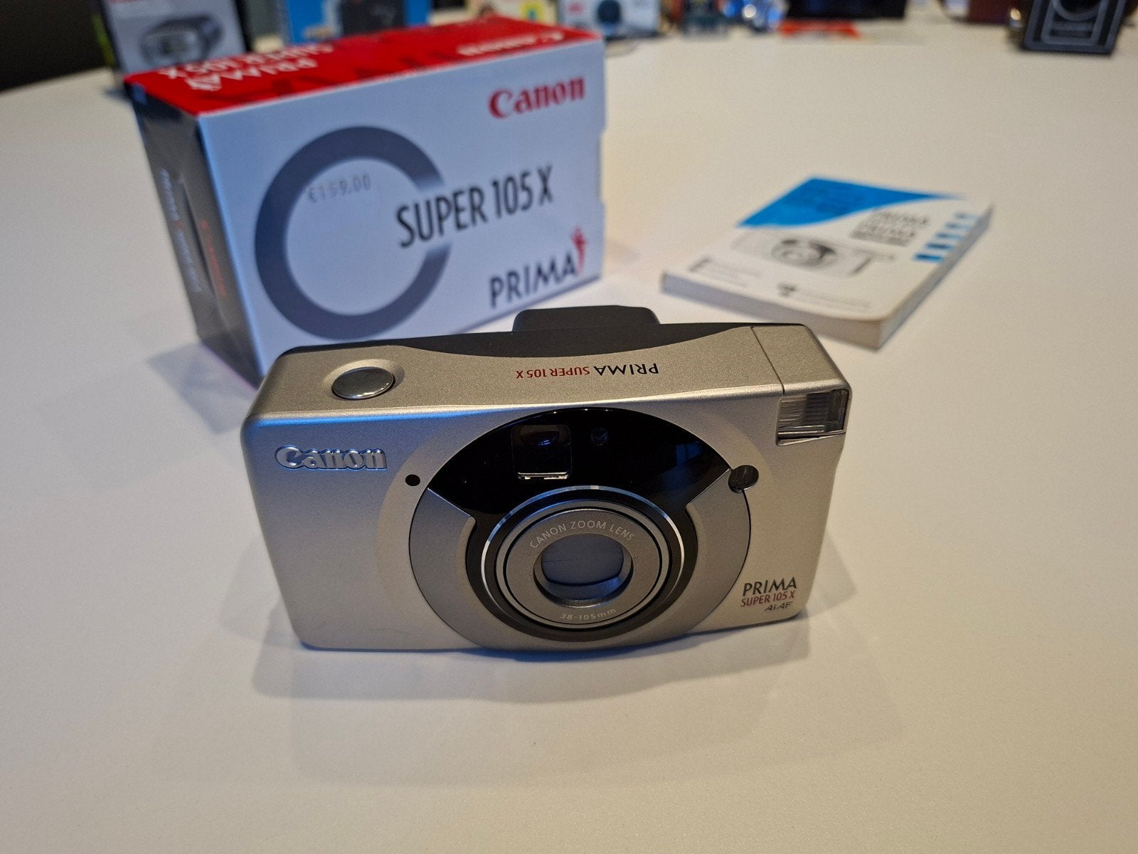 Canon Prima Super 105 X Analoge Camera en toebehoren, Audio, Tv en Foto, Ophalen, Gebruikt, Compact, Canon