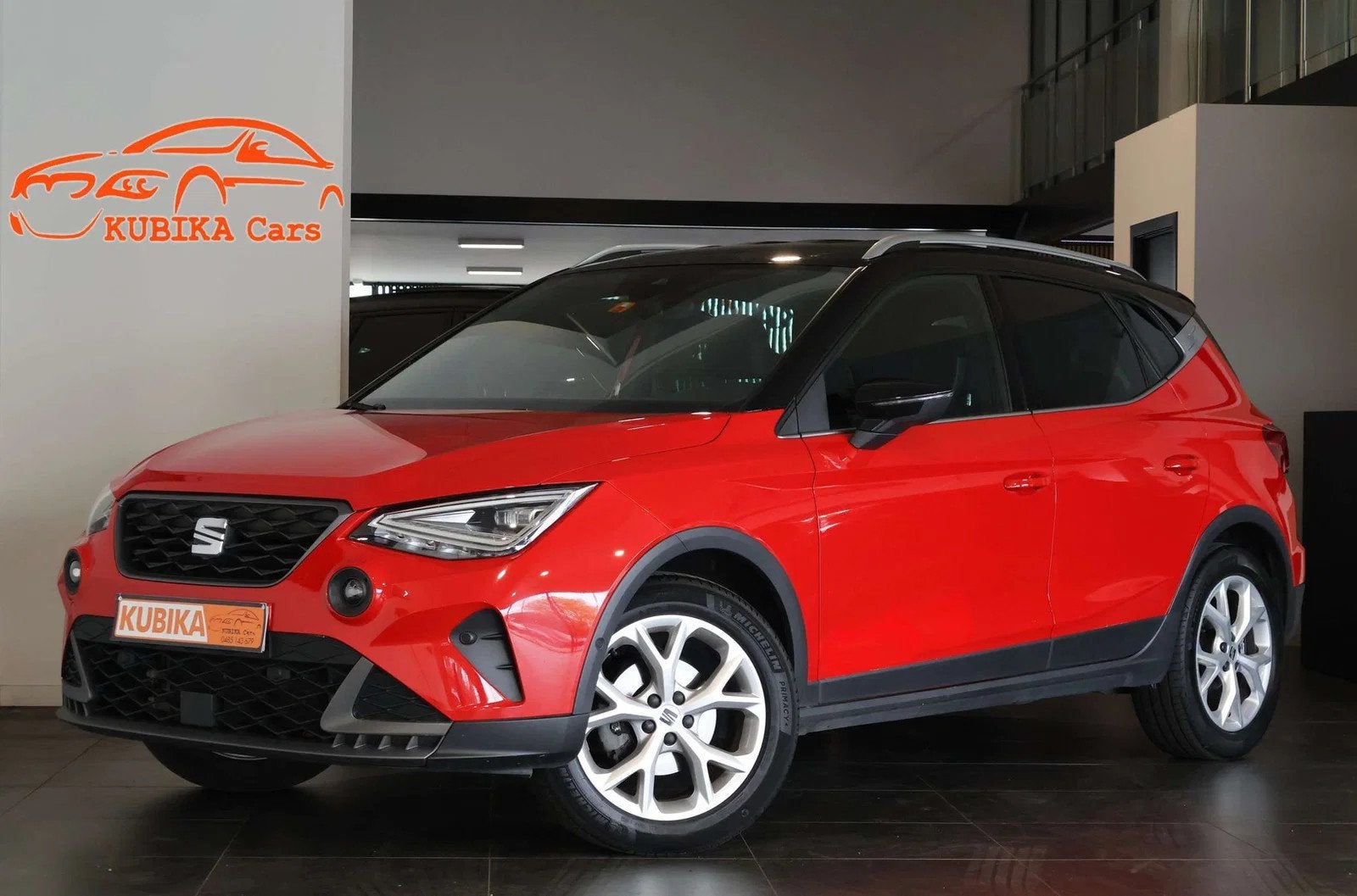 SEAT Arona Arona 1.0 TSI FR Edition ZetelV Camera LijnA BTW*, Autos, Seat, Rouge, Achat, Entreprise, Noir