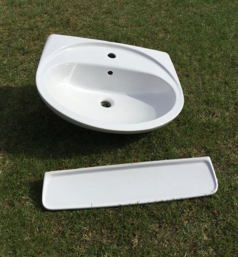 Lavabo, Doe-het-zelf en Bouw, Ophalen, Zo goed als nieuw, Wastafel