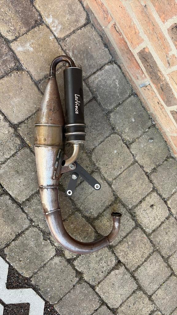 Leovince uitlaat mbk booster, Fietsen en Brommers, Ophalen, Zo goed als nieuw