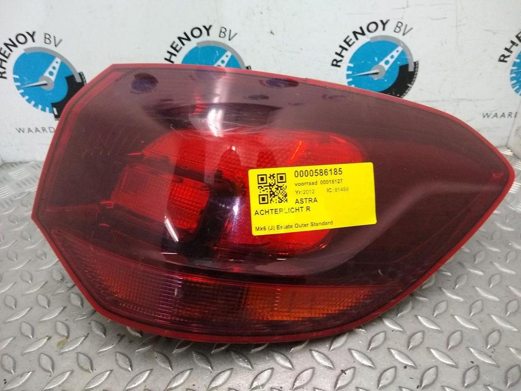 OPEL ASTRA 1.7 CDTi Cosmo ACHTERLICHT R 2012, Ophalen of Verzenden, Gebruikt, Stiba lid