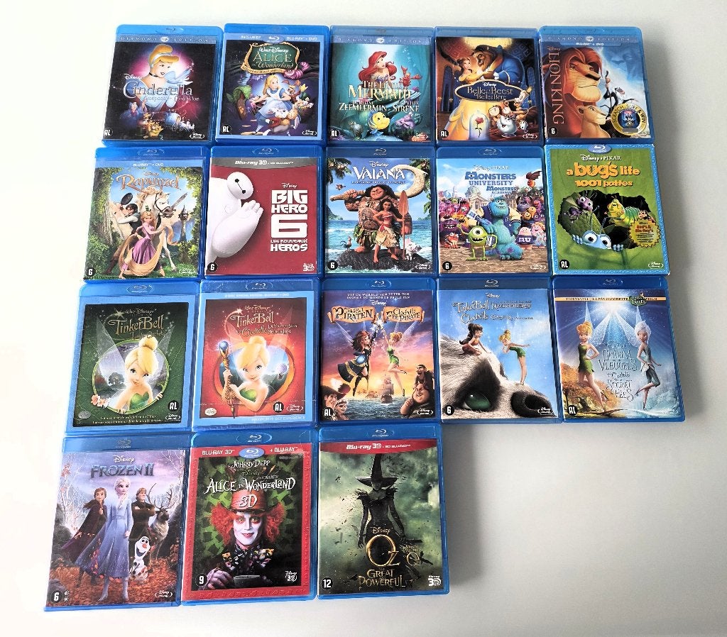 blu - ray's : Walt Disney en kinderen, Enlèvement ou Envoi