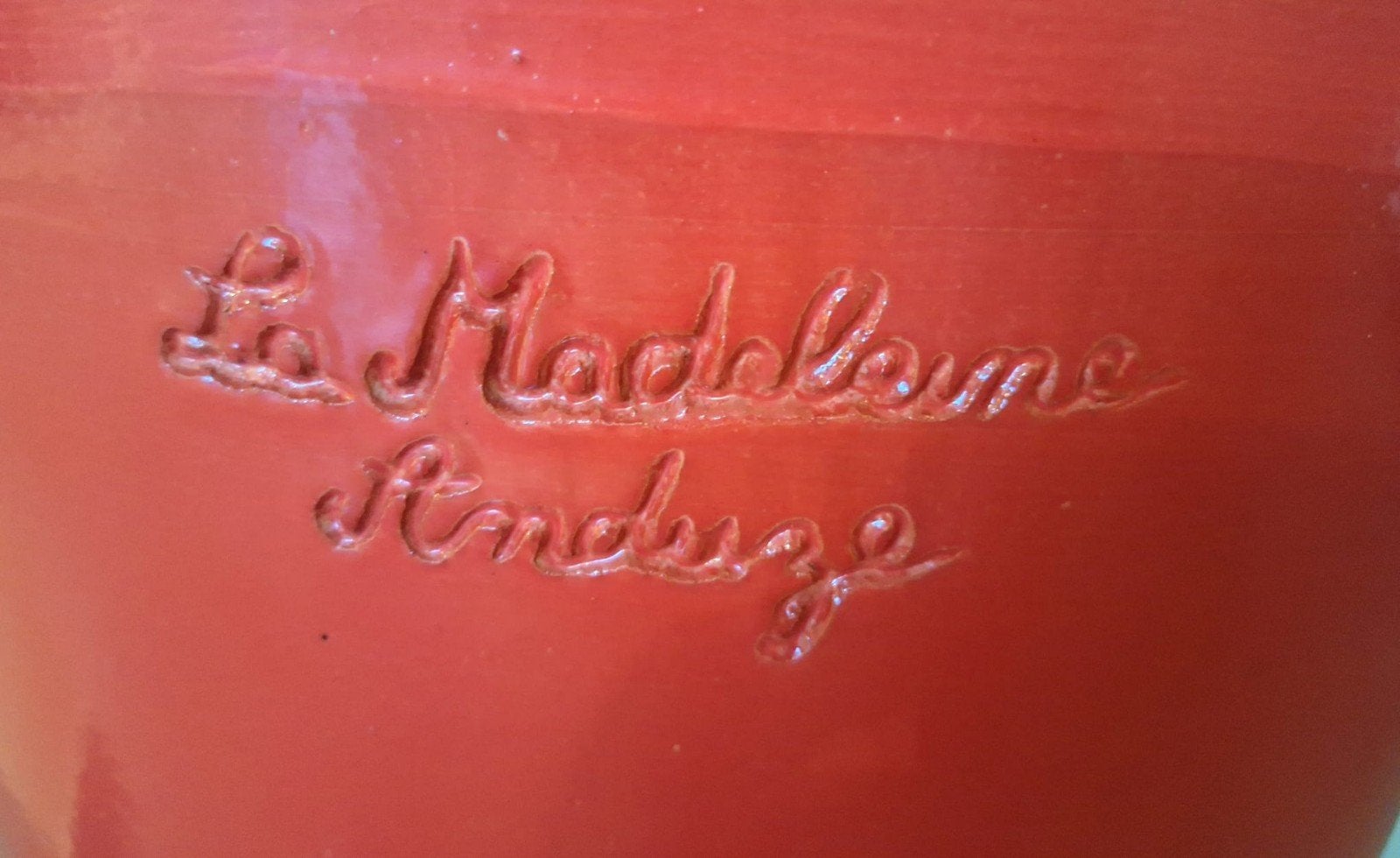 X-large Anduze bloempot, Tuin en Terras, Ophalen, Terracotta, Binnen