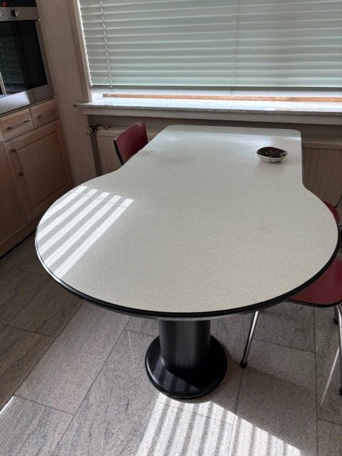 keukentafel, Huis en Inrichting, Tafels | Eettafels, Ophalen, Overige materialen, Gebruikt, 100 tot 150 cm