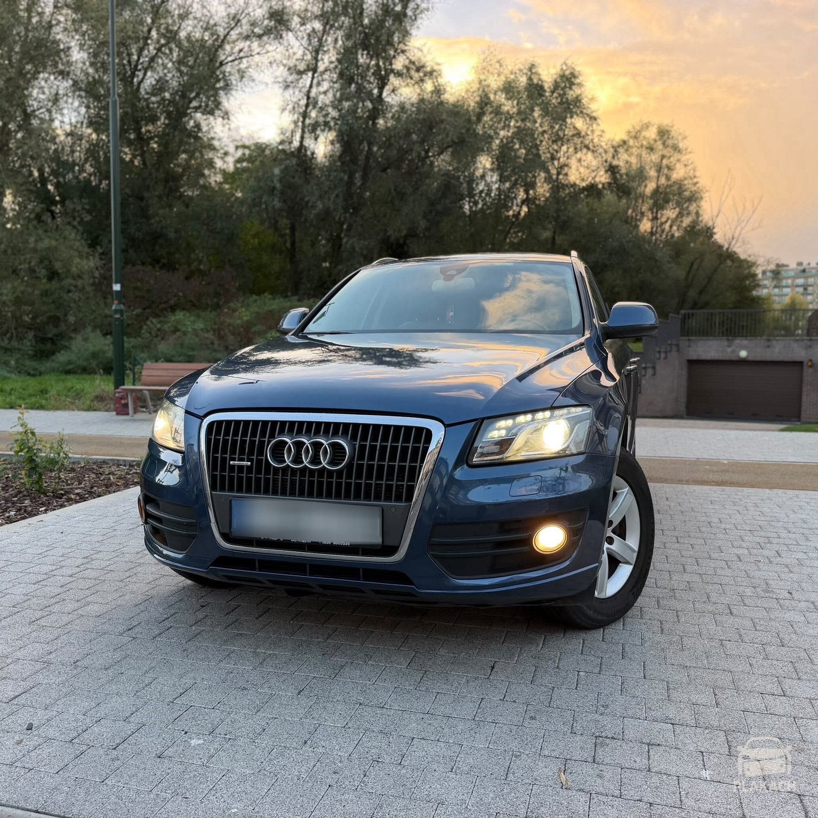Audi Q5 2.0tsi sport quatro propre!! automat xenon en ordre, Cuir, Euro 5, Beige, Q5