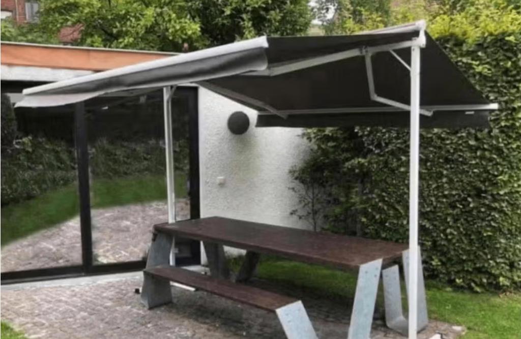 lounge parasol/ tuinscherm, Tuin en Terras, Ophalen, Gebruikt
