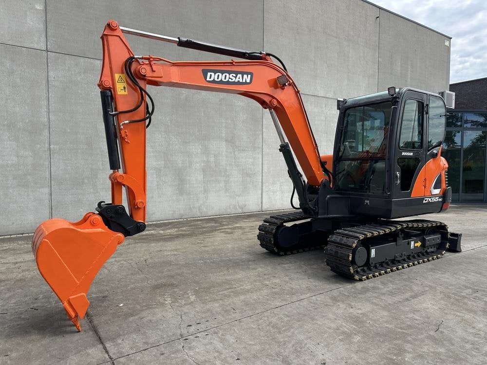 2018 Doosan DX55-9C Midigraafmachine, Graafmachine