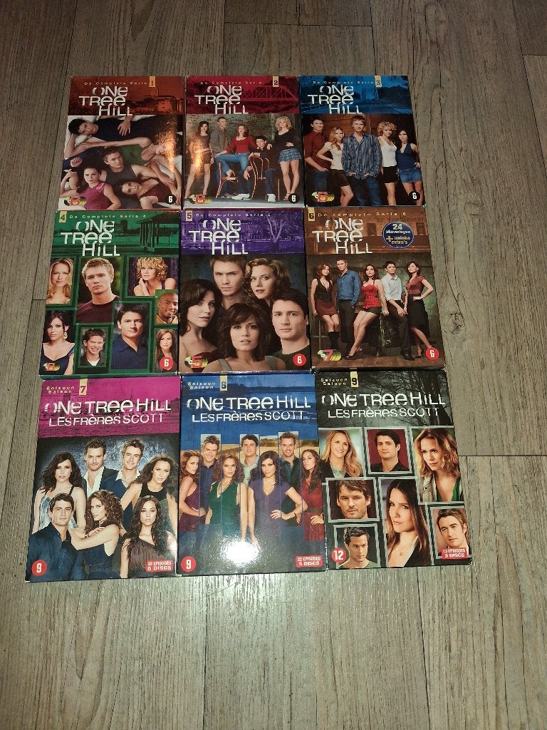 Complete dvd reeks one tree hill, Cd's en Dvd's, Ophalen, Alle leeftijden, Overige genres, Zo goed als nieuw