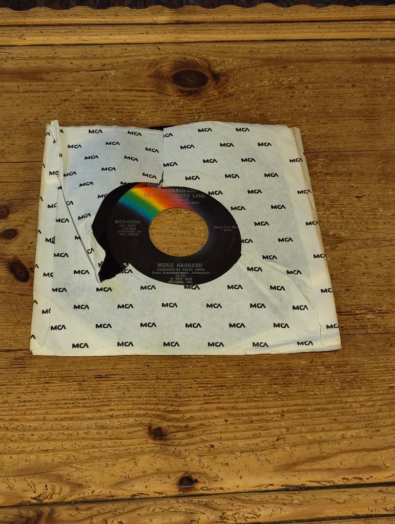 Single van Merle Haggard, Enlèvement ou Envoi, 7 inch, Utilisé, Country et Western