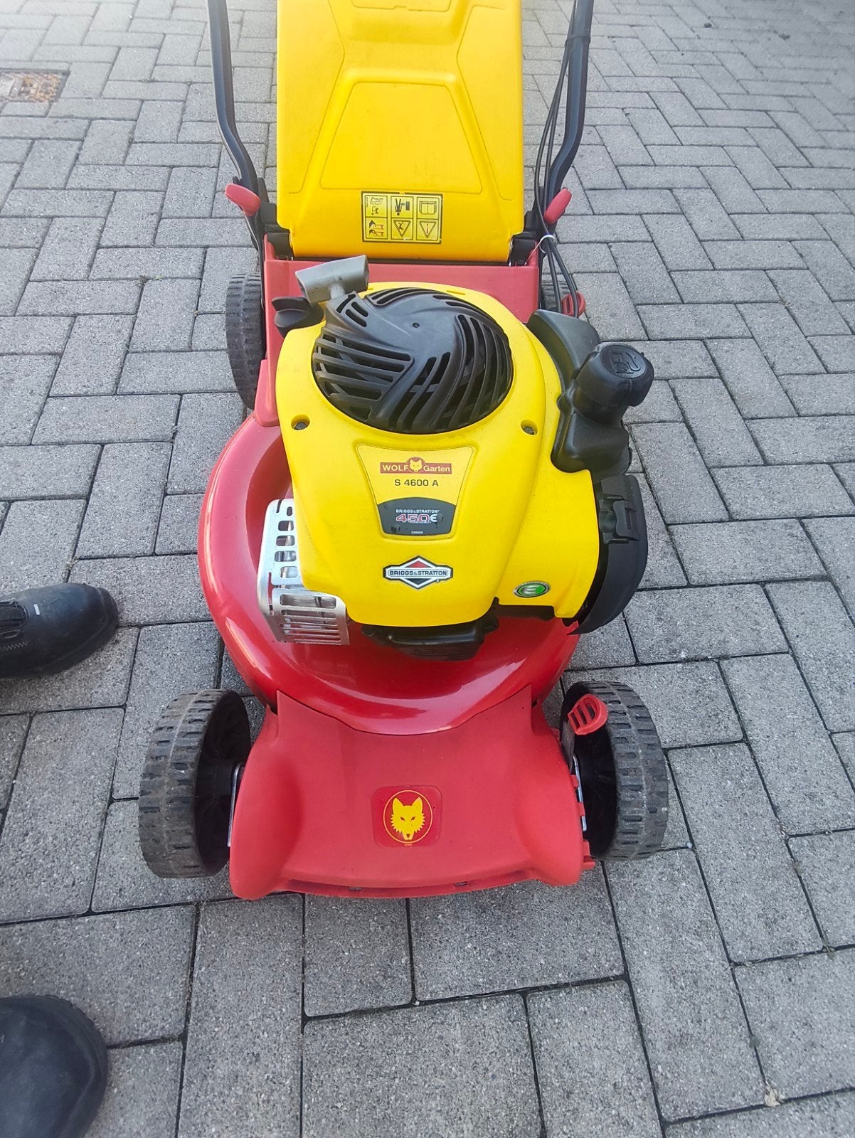 Grasmaaier zelftrekker wolf, Enlèvement