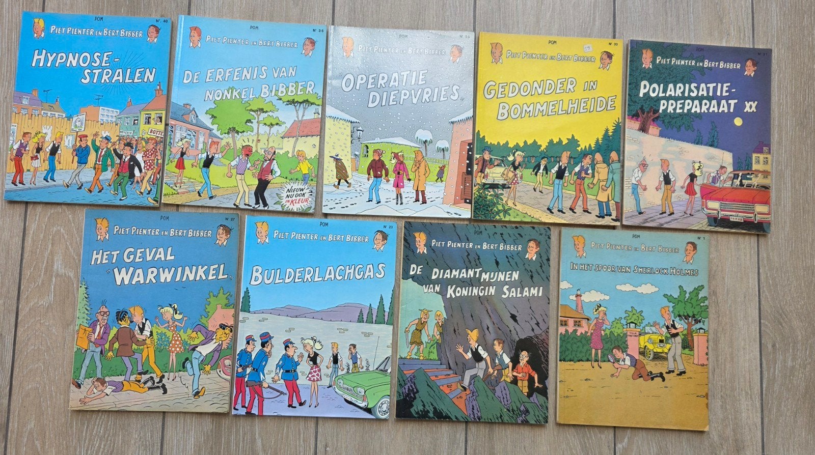 Strips: Piet Pienter en Bert Bibber   Nv de Vlijt, Boeken, Ophalen of Verzenden, Gelezen