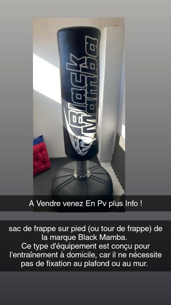 SAC DE BOXER, Sports & Fitness, Boxe