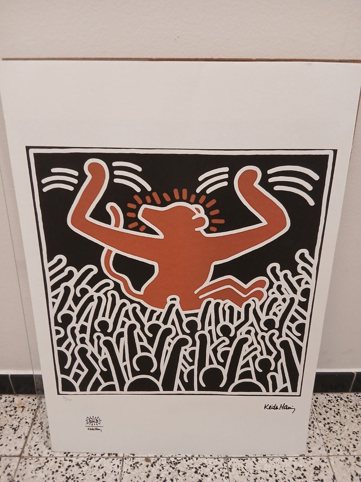 Keith haring incl certificaat, Enlèvement ou Envoi