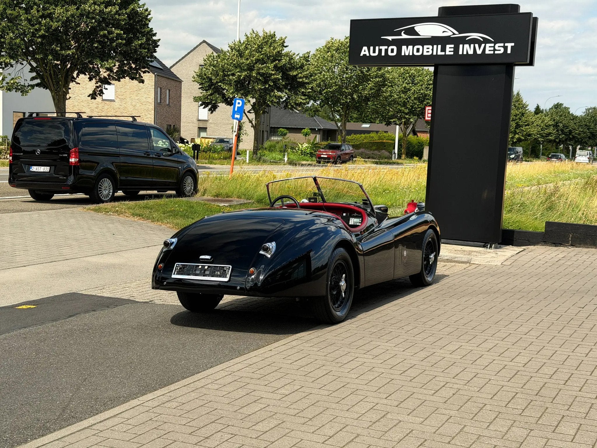 Jaguar XK 120 SE//WIRE WHEELS//TURN KEY CAR 0483/47.20.60, Zwart, Leder, Handgeschakeld, 2 zetels