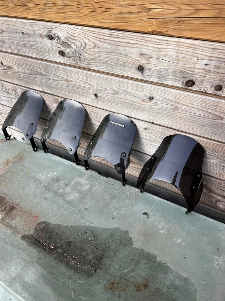 Windscherm brommer, Enlèvement