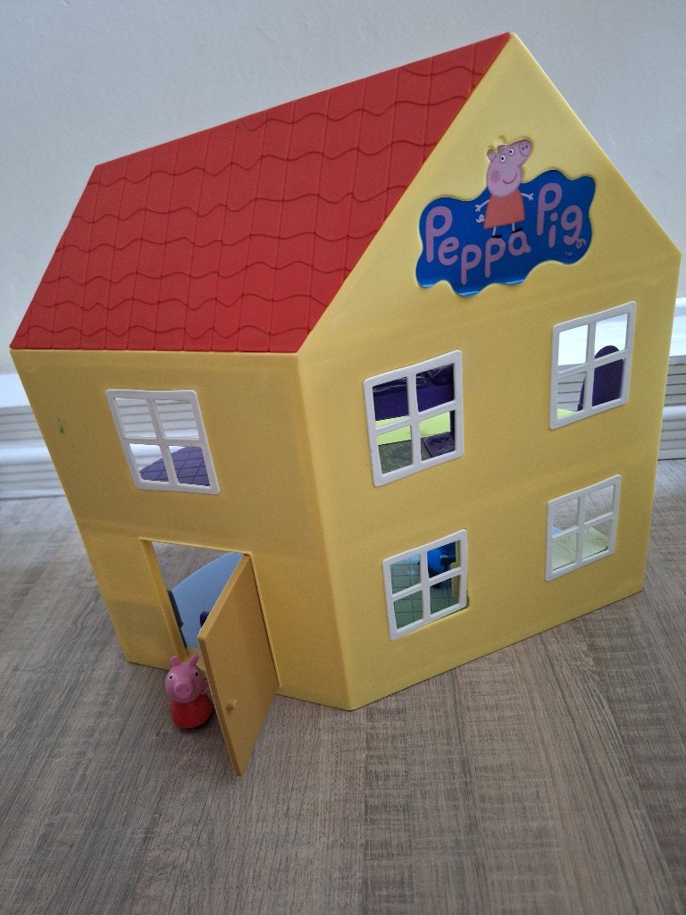Peppa Pig Huisje en boekjes + Nijntjes boekjes, Ophalen, Gebruikt, Poppenhuis