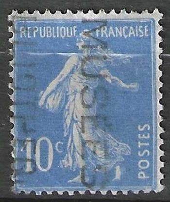 France 1932/1937 - Yvert 279 - Type Semeuse - 10 cm (ST), Envoi, Affranchi