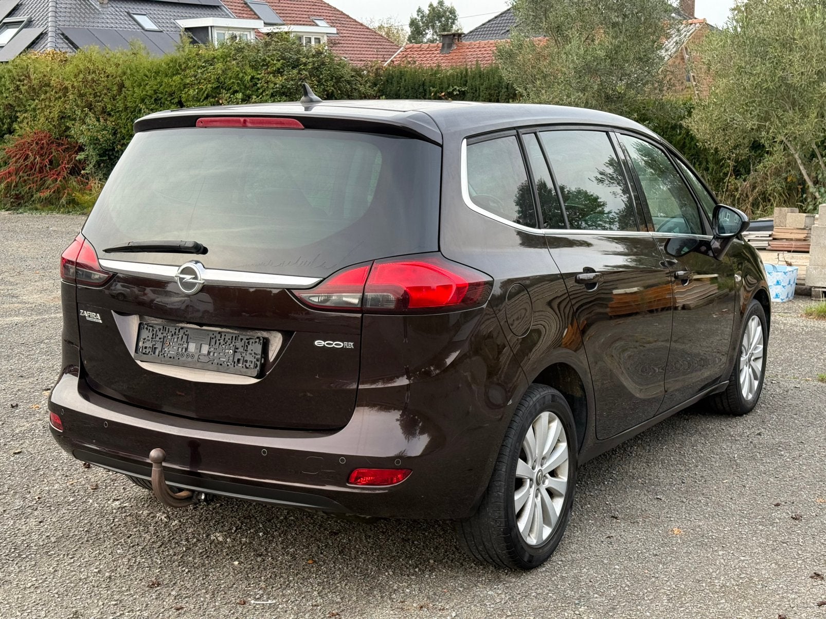 Opel Zafira Tourer Benzine - Gas, Auto's, Voorwielaandrijving, Monovolume, 4 cilinders, Bruin