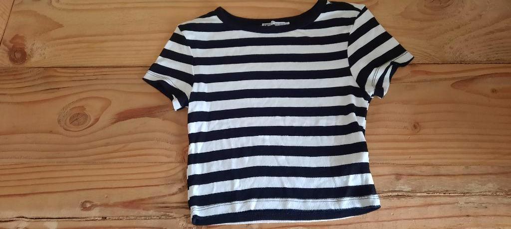 Mooi t-shirt Zara maat S, Kleding | Dames, T-shirts, Zara, Ophalen of Verzenden, Zo goed als nieuw, Korte mouw