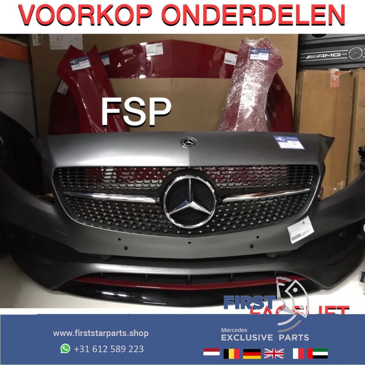 W176 Front Parts Mercedes A Class 2018 Voorkop delen origine, Autos : Pièces & Accessoires, -, Utilisé, -, -