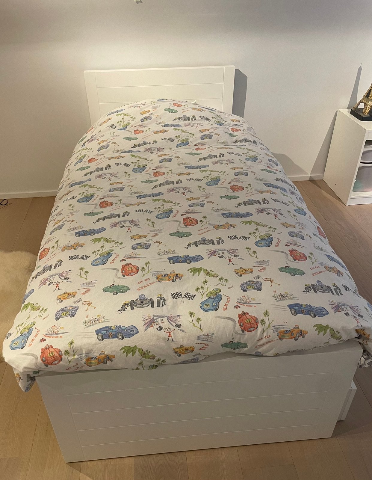 1 persoonsbed met lade en extra matras, Ophalen, Zo goed als nieuw