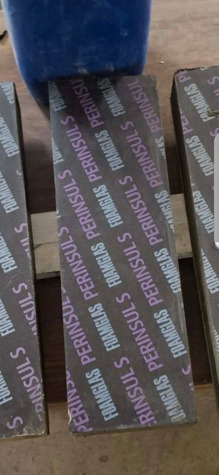 [VEND] Blocs Isolants FOAMGLAS PERINSUL S – Neuf, Enlèvement, Neuf